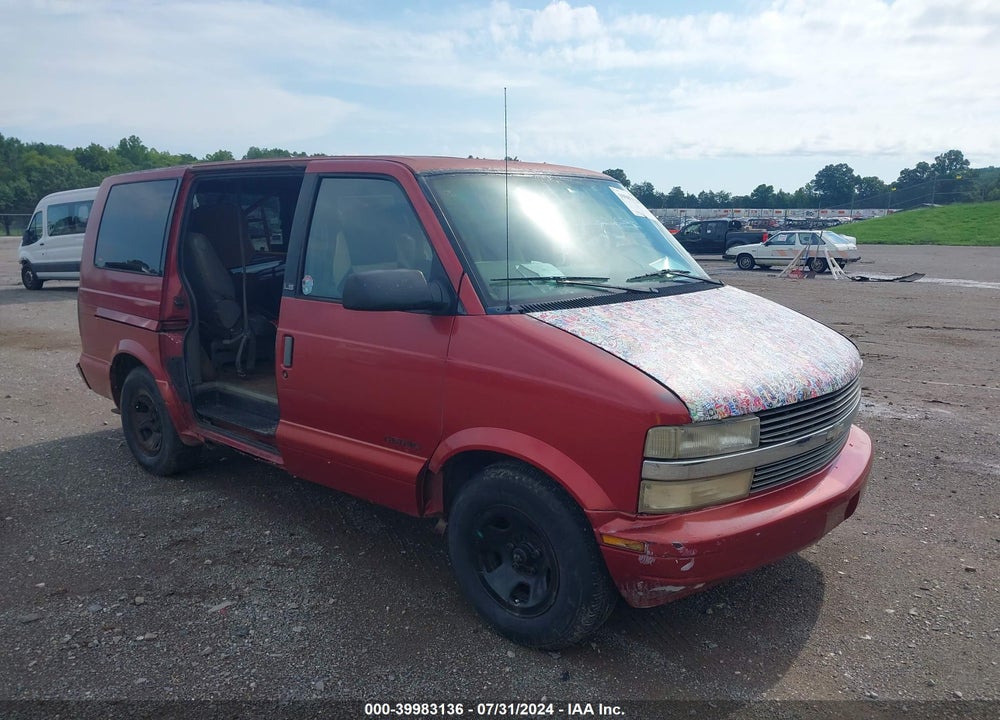 1998 CHEVROLET ASTRO VIN: 1GNDM19WXWB205980