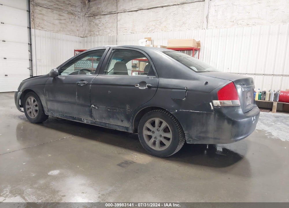 2009 KIA SPECTRA EX VIN: KNAFE221795613047