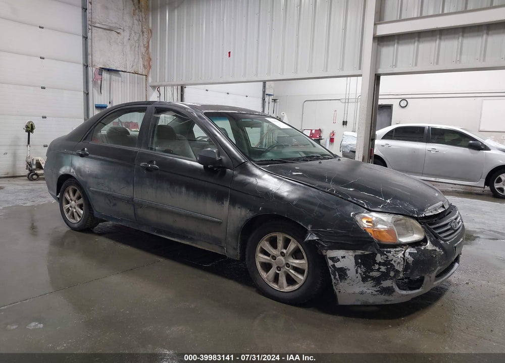 2009 KIA SPECTRA EX VIN: KNAFE221795613047