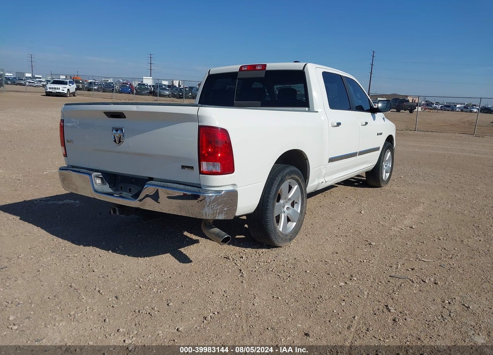 2009 DODGE RAM 1500 SLT/SPORT/TRX VIN: 1D3HB13P69S767159