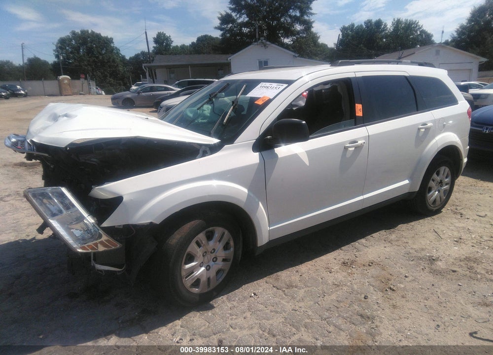 2018 DODGE JOURNEY SE VIN: 3C4PDCAB7JT427569
