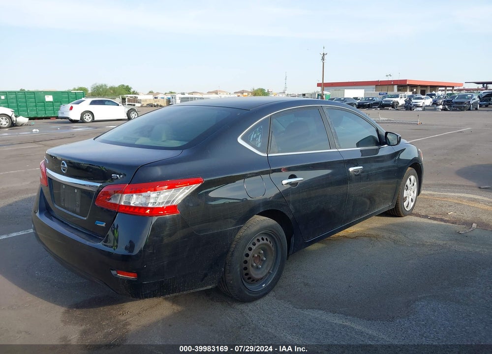 2013 NISSAN SENTRA SV VIN: 3N1AB7AP3DL781725