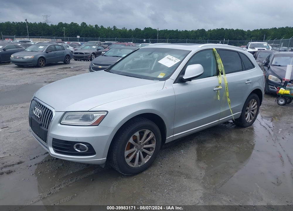 2014 AUDI Q5 2.0T PREMIUM VIN: WA1LFAFP5EA076881