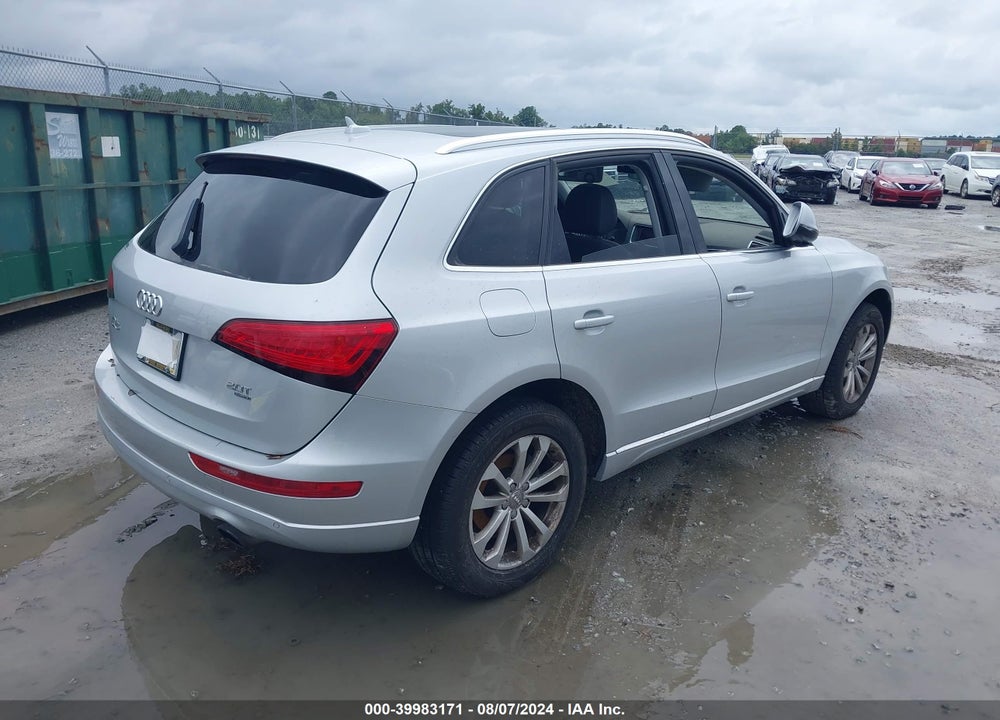 2014 AUDI Q5 2.0T PREMIUM VIN: WA1LFAFP5EA076881
