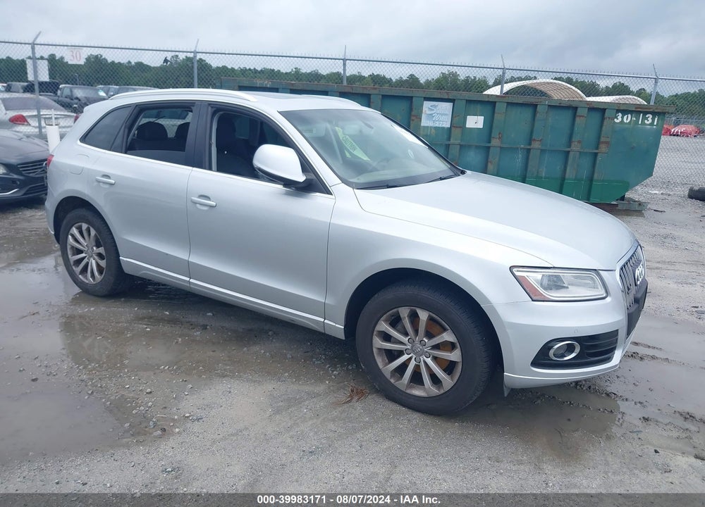 2014 AUDI Q5 2.0T PREMIUM VIN: WA1LFAFP5EA076881