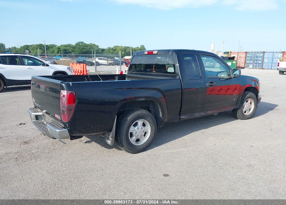 2007 GMC CANYON SLE1 VIN: 1GTCS199X78249304
