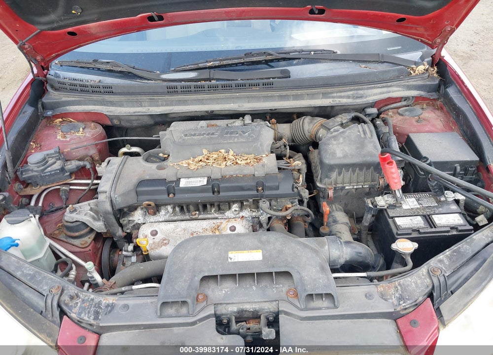 2008 HYUNDAI ELANTRA GLS/SE VIN: KMHDU46D78U567698