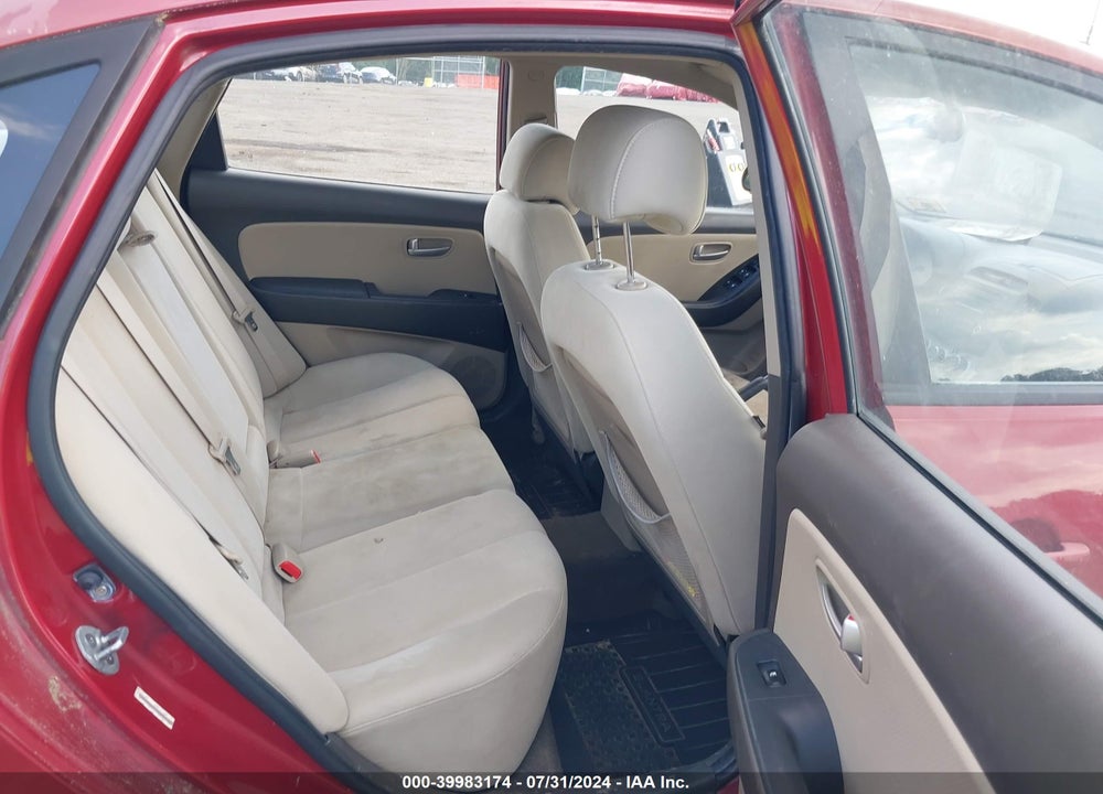 2008 HYUNDAI ELANTRA GLS/SE VIN: KMHDU46D78U567698