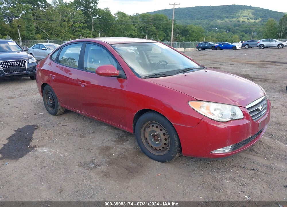 2008 HYUNDAI ELANTRA GLS/SE VIN: KMHDU46D78U567698