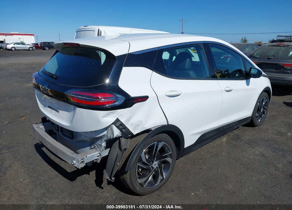 2022 CHEVROLET BOLT EV FWD 2LT VIN: 1G1FX6S07N4116973