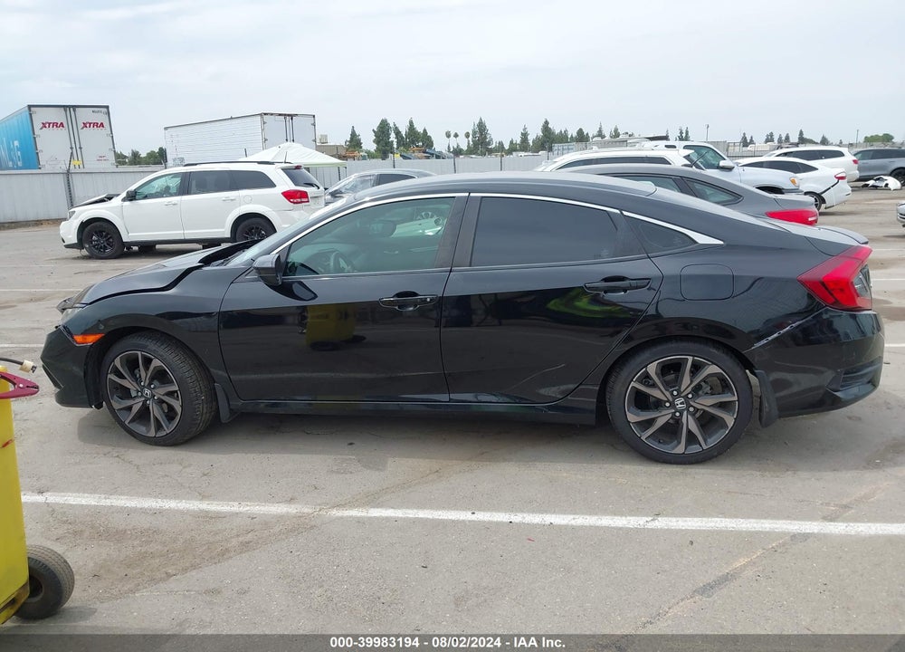 2020 HONDA CIVIC SPORT VIN: 2HGFC2F83LH574748