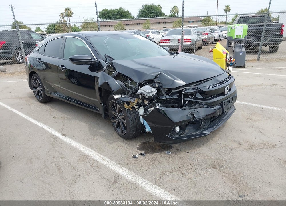 2020 HONDA CIVIC SPORT VIN: 2HGFC2F83LH574748