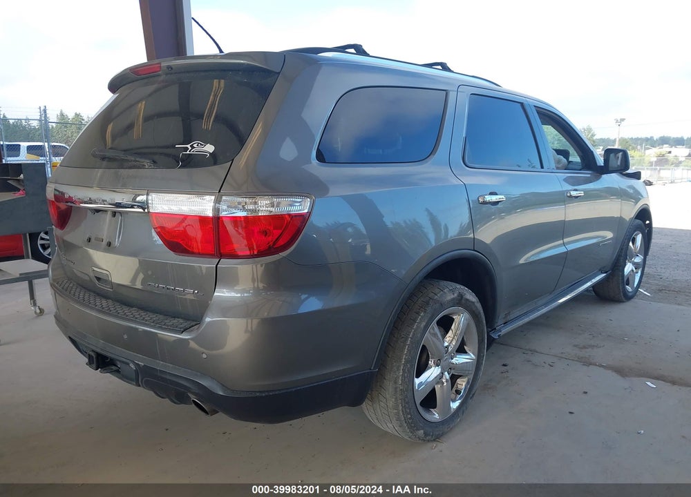 2011 DODGE DURANGO CITADEL VIN: 1D4SE5GT3BC732733