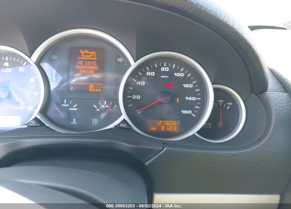 2009 PORSCHE CAYENNE S VIN: WP1AB29P59LA46220