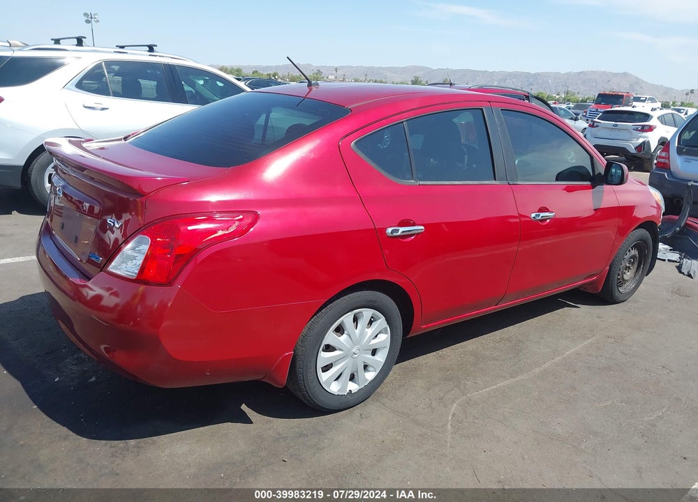 2013 NISSAN VERSA 1.6 SV VIN: 3N1CN7AP7DL827802