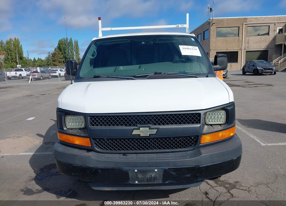 2013 CHEVROLET EXPRESS 2500 WORK VAN VIN: 1GCWGFCA7D1175696