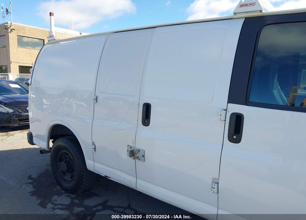 2013 CHEVROLET EXPRESS 2500 WORK VAN VIN: 1GCWGFCA7D1175696