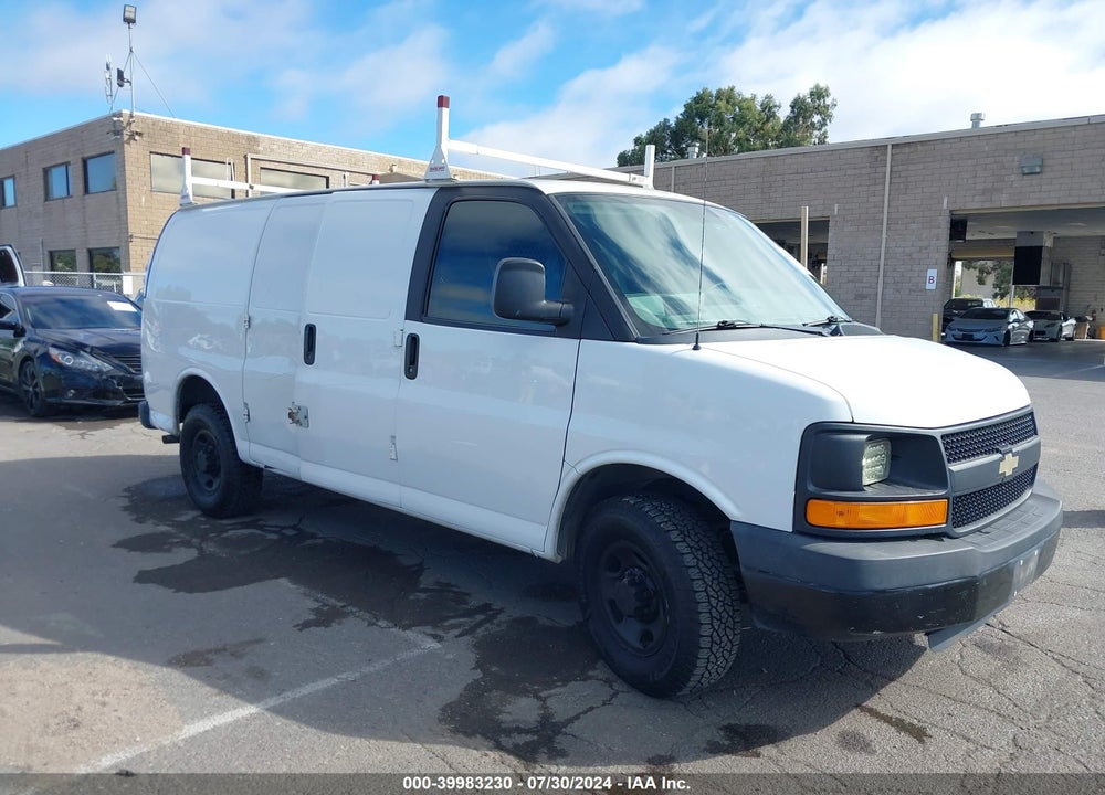 2013 CHEVROLET EXPRESS 2500 WORK VAN VIN: 1GCWGFCA7D1175696