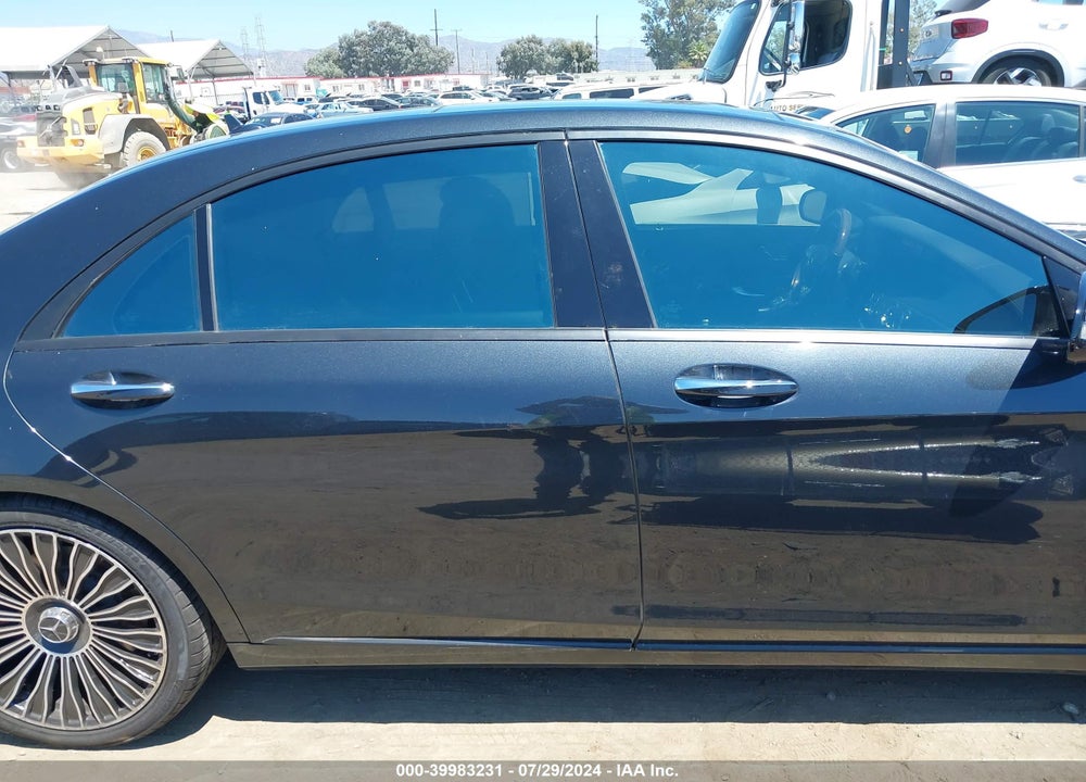 2014 MERCEDES-BENZ S 550 VIN: WDDUG8CB5EA006988