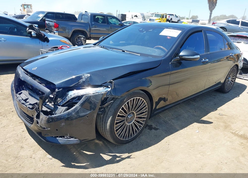 2014 MERCEDES-BENZ S 550 VIN: WDDUG8CB5EA006988