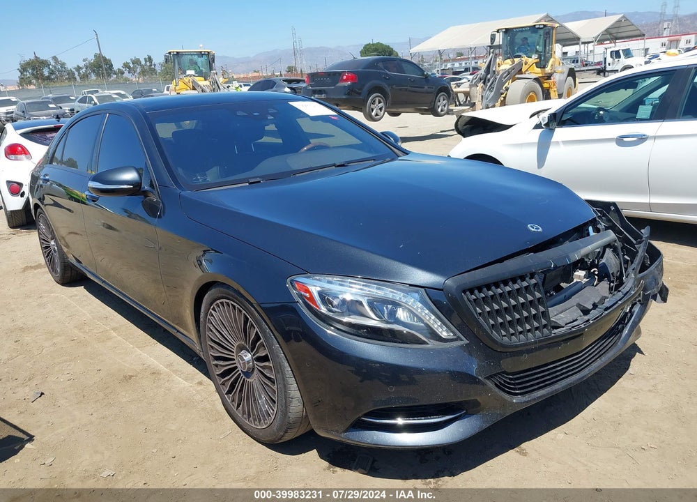 2014 MERCEDES-BENZ S 550 VIN: WDDUG8CB5EA006988