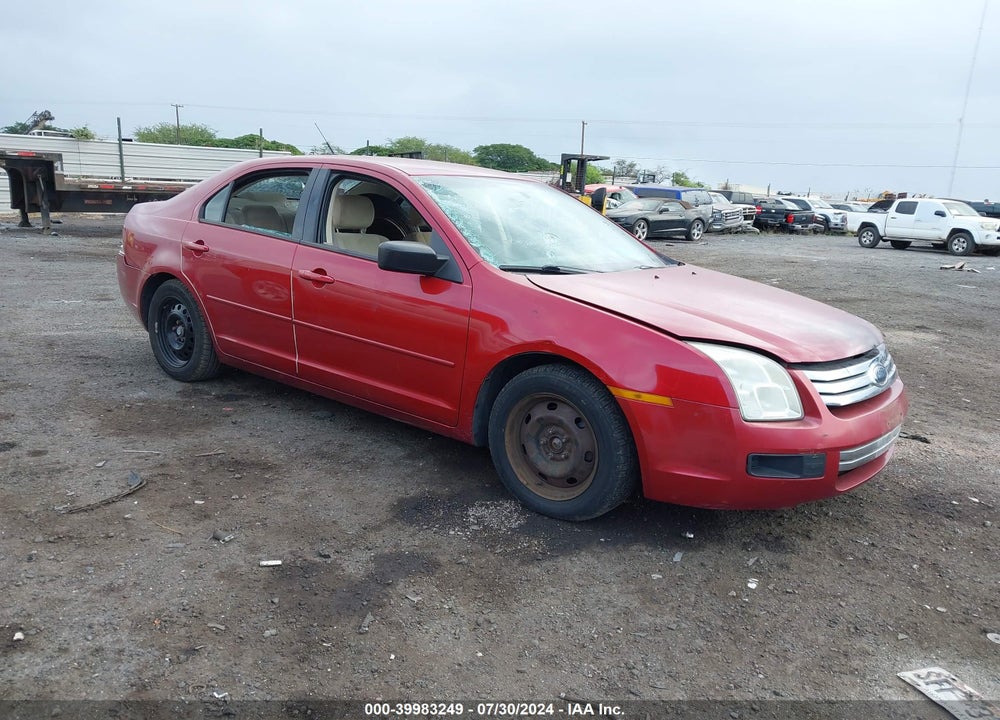 2008 FORD FUSION S VIN: 3FAHP06Z08R262865