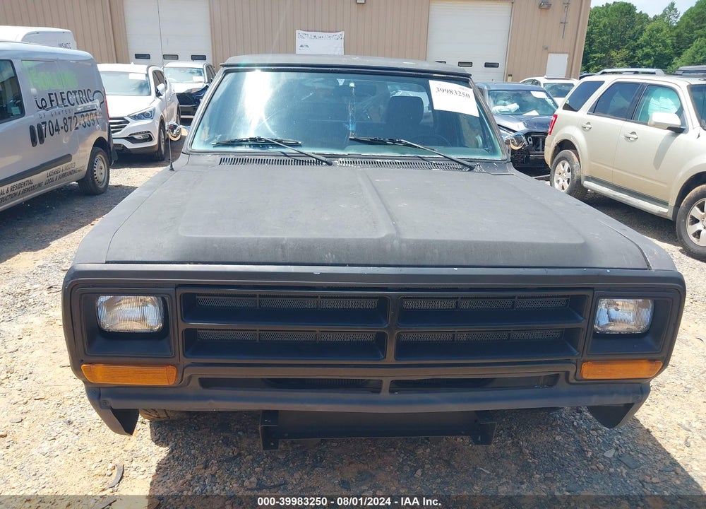 1986 DODGE D-SERIES D150 VIN: 1B7HD14T4GS049847