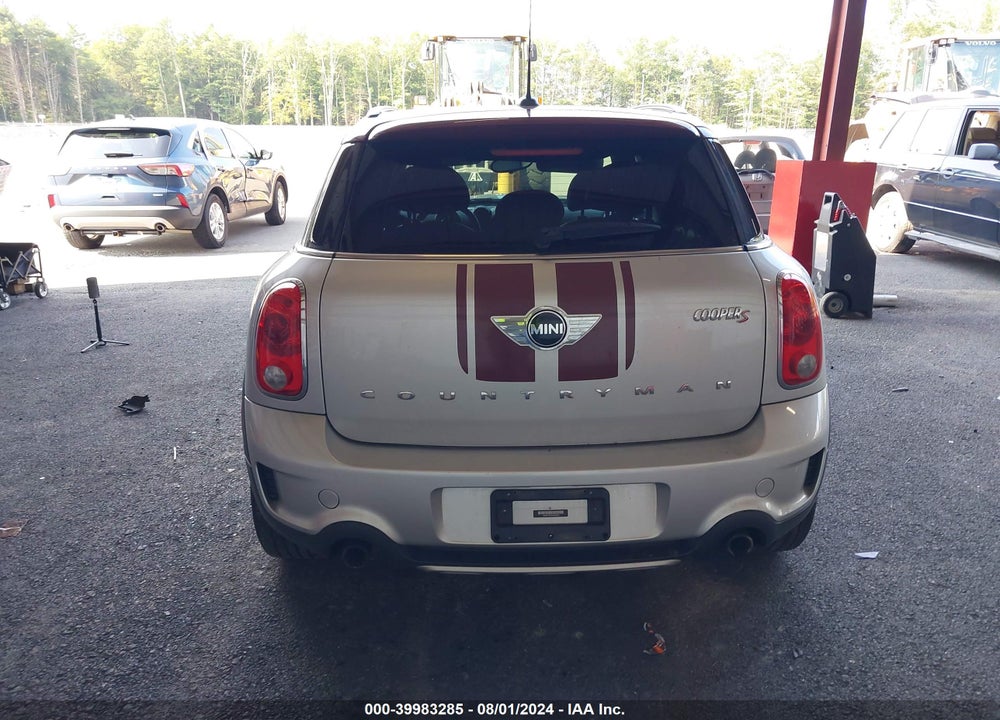 2016 MINI COUNTRYMAN COOPER S VIN: WMWZC5C50GWU04956