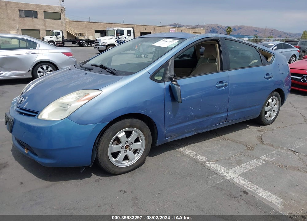 2005 TOYOTA PRIUS VIN: JTDKB20U257027278