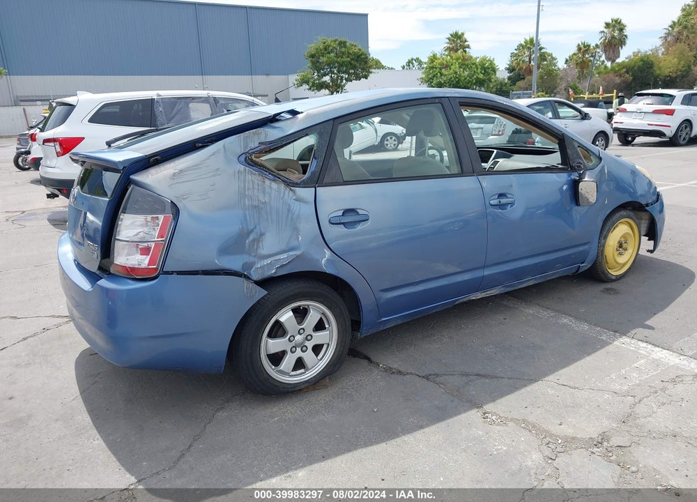 2005 TOYOTA PRIUS VIN: JTDKB20U257027278