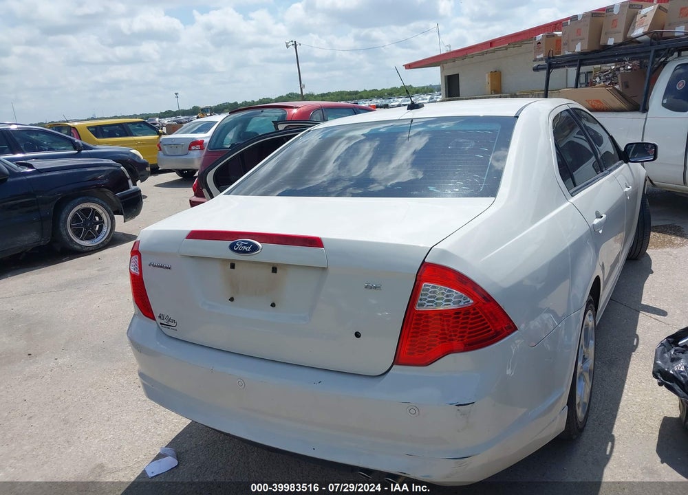 2011 FORD FUSION SE VIN: 3FAHP0HA8BR144061