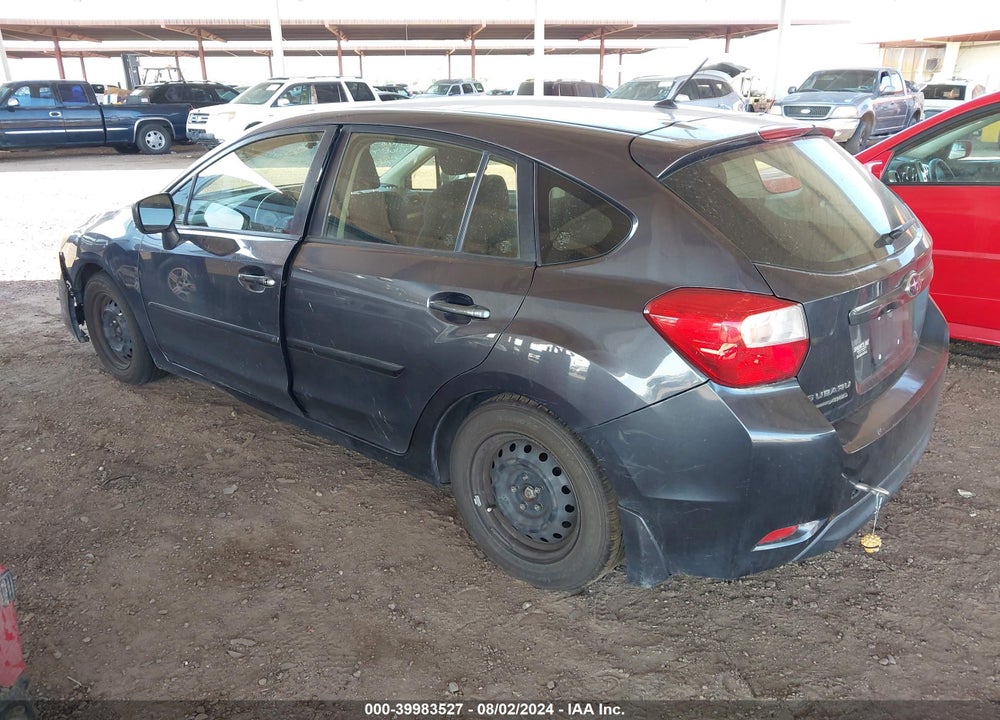 2014 SUBARU IMPREZA 2.0I VIN: JF1GPAA63E8247207