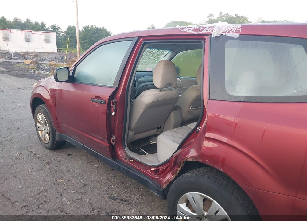 2010 SUBARU FORESTER 2.5X VIN: JF2SH6AC5AH742895