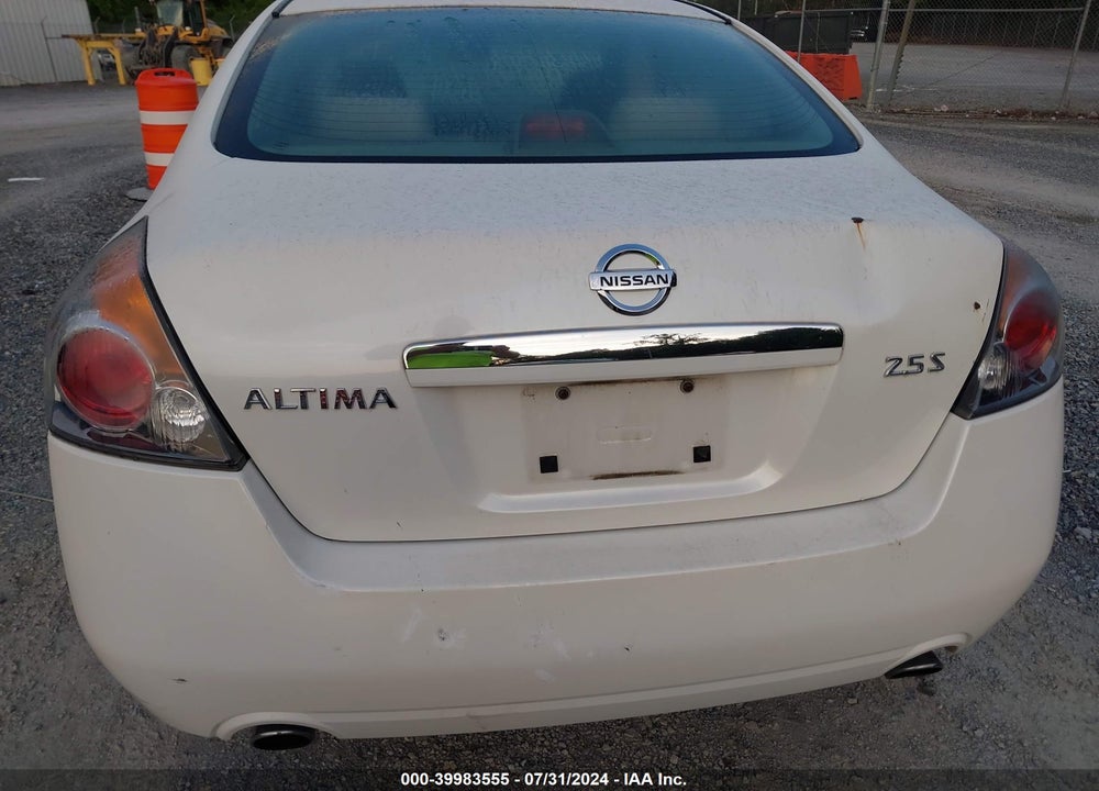2008 NISSAN ALTIMA 2.5 S VIN: 1N4AL21E18C206137