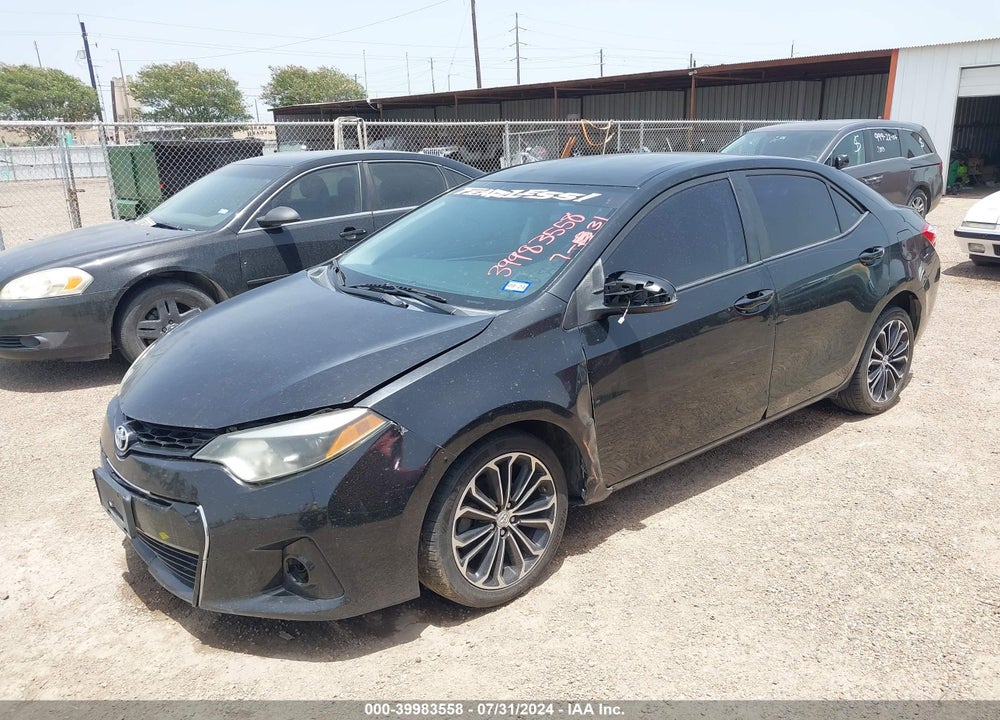 2016 TOYOTA COROLLA S PLUS VIN: 5YFBURHE9GP518500