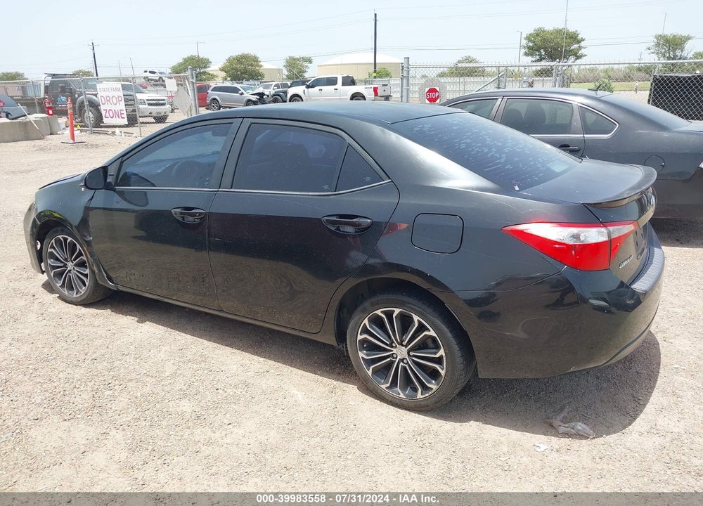 2016 TOYOTA COROLLA S PLUS VIN: 5YFBURHE9GP518500
