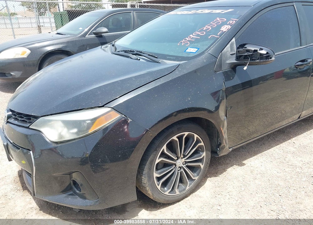 2016 TOYOTA COROLLA S PLUS VIN: 5YFBURHE9GP518500