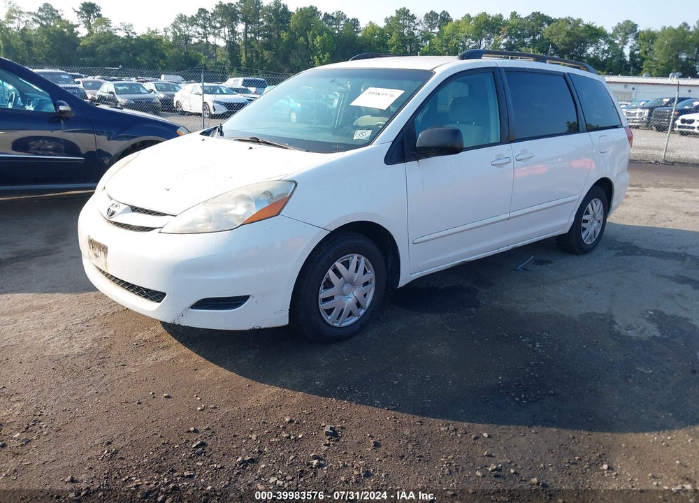 2008 TOYOTA SIENNA LE VIN: 5TDZK23C48S181471
