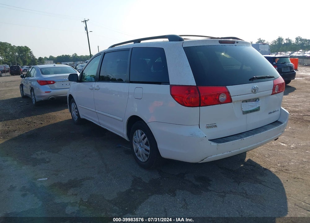 2008 TOYOTA SIENNA LE VIN: 5TDZK23C48S181471