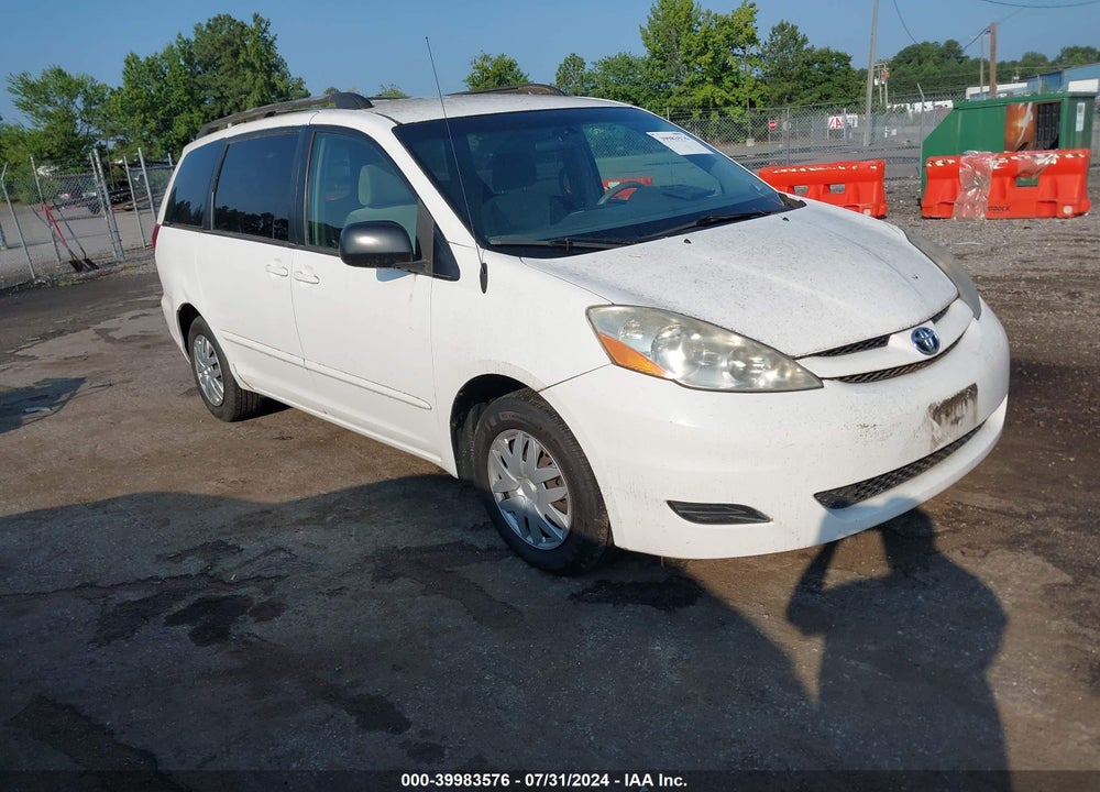 2008 TOYOTA SIENNA LE VIN: 5TDZK23C48S181471