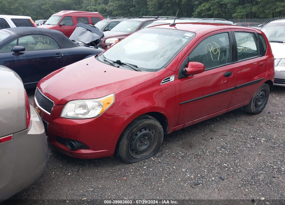 2011 CHEVROLET AVEO 1LT VIN: KL1TD6DE0BB137271