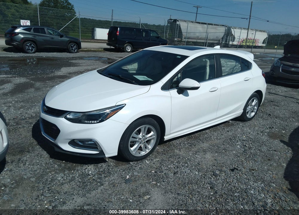 2018 CHEVROLET CRUZE LT AUTO VIN: 3G1BE6SM4JS648196