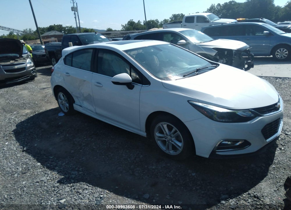 2018 CHEVROLET CRUZE LT AUTO VIN: 3G1BE6SM4JS648196