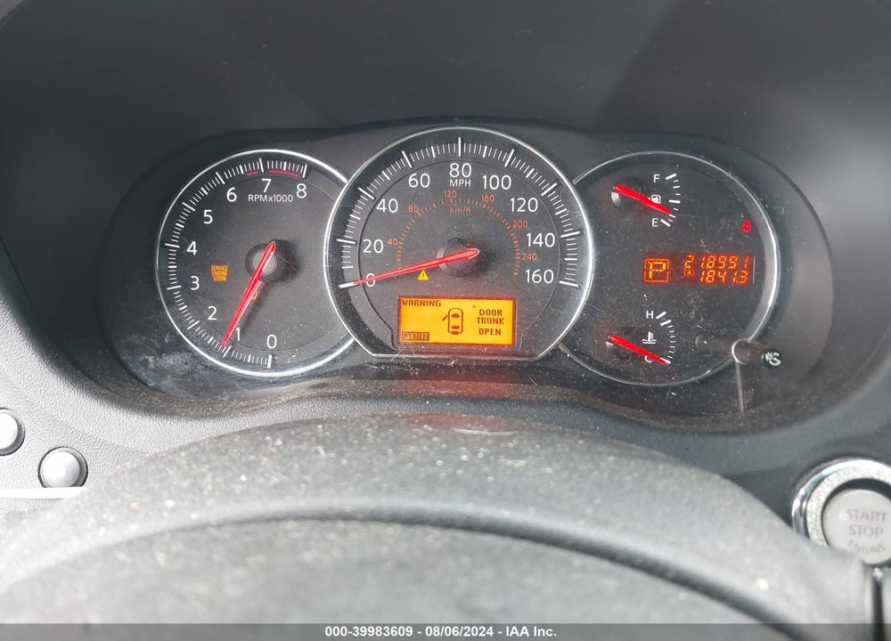 2010 NISSAN MAXIMA 3.5 SV VIN: 1N4AA5AP7AC854838