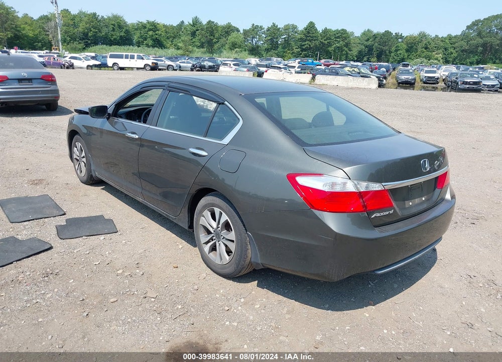 2013 HONDA ACCORD LX VIN: 1HGCR2F30DA185278