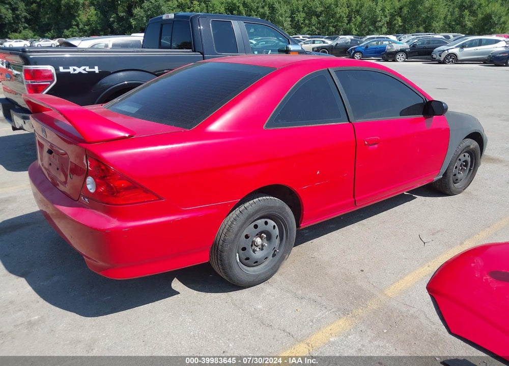 2005 HONDA CIVIC LX VIN: 1HGEM21575L010547