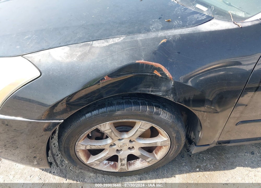 2008 NISSAN MAXIMA 3.5 SE VIN: 1N4BA41E18C827531