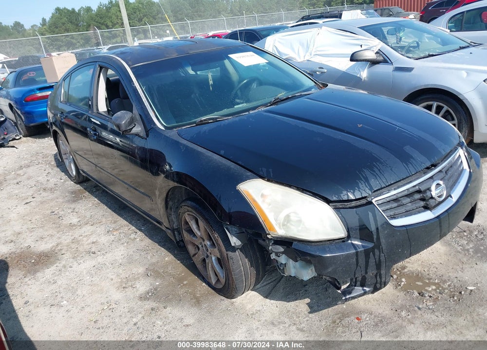 2008 NISSAN MAXIMA 3.5 SE VIN: 1N4BA41E18C827531