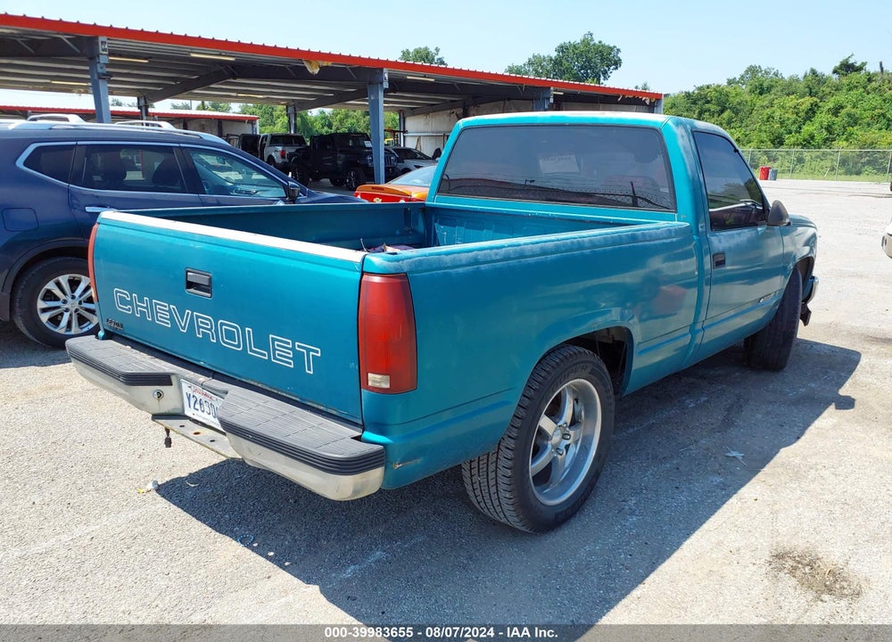 1993 CHEVROLET GMT-400 C1500 VIN: 1GCDC14Z2PZ209723