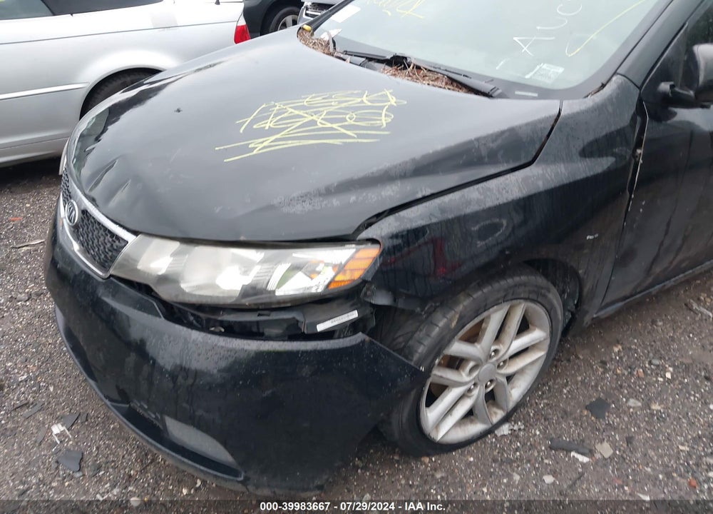2012 KIA FORTE EX VIN: KNAFU4A26C5545548